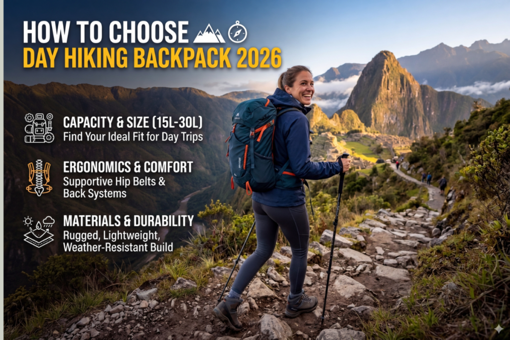 How to choose the right day hiking backpack for trails