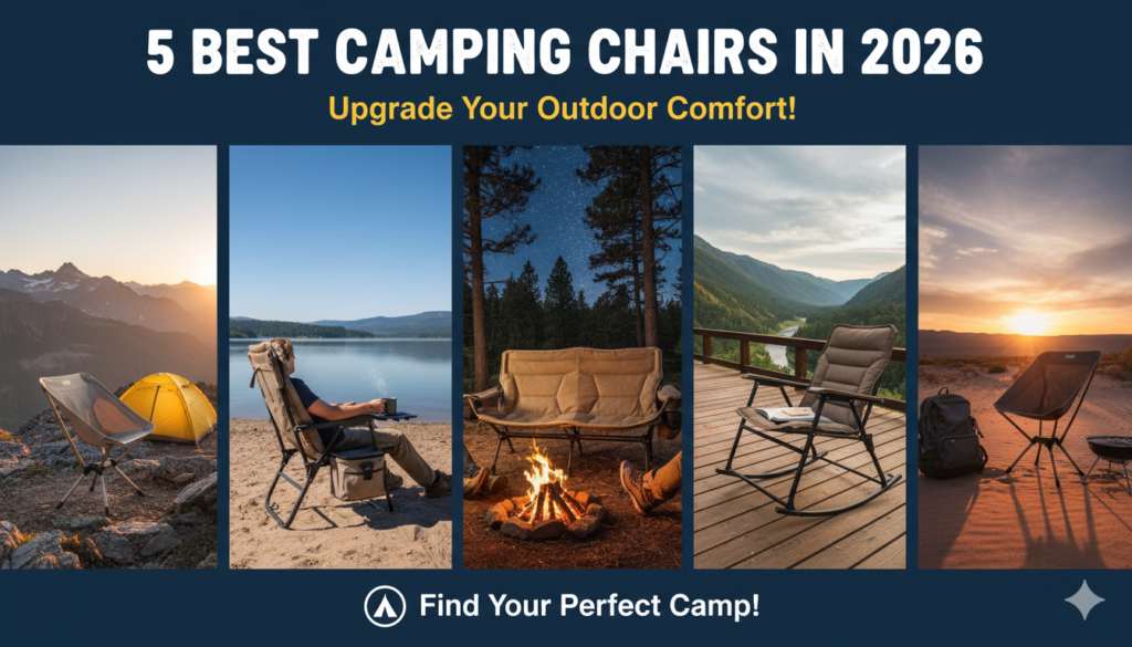 5 Best Camping Chairs in 2026