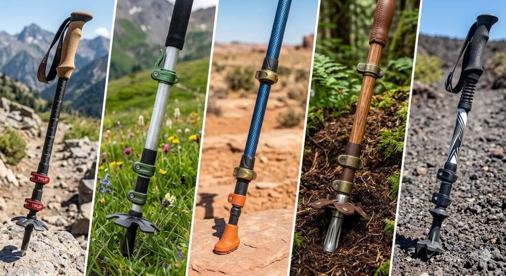Best trekking poles for hiking in 2026 - lightweight aluminum and carbon fiber poles compared